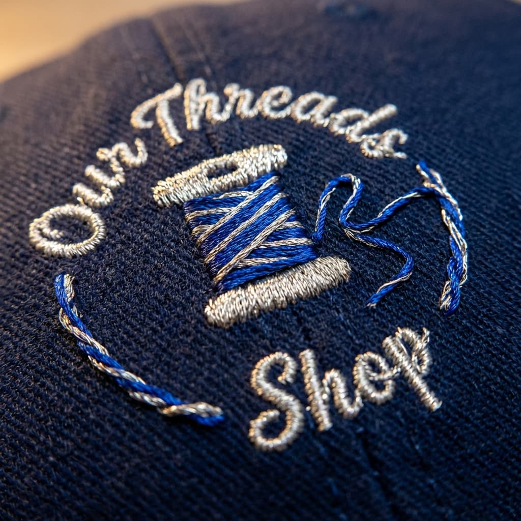 Custom embroidery detail