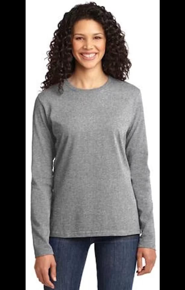 Port & Company LPC54LS — Women's Long Sleeve Core Cotton Tee