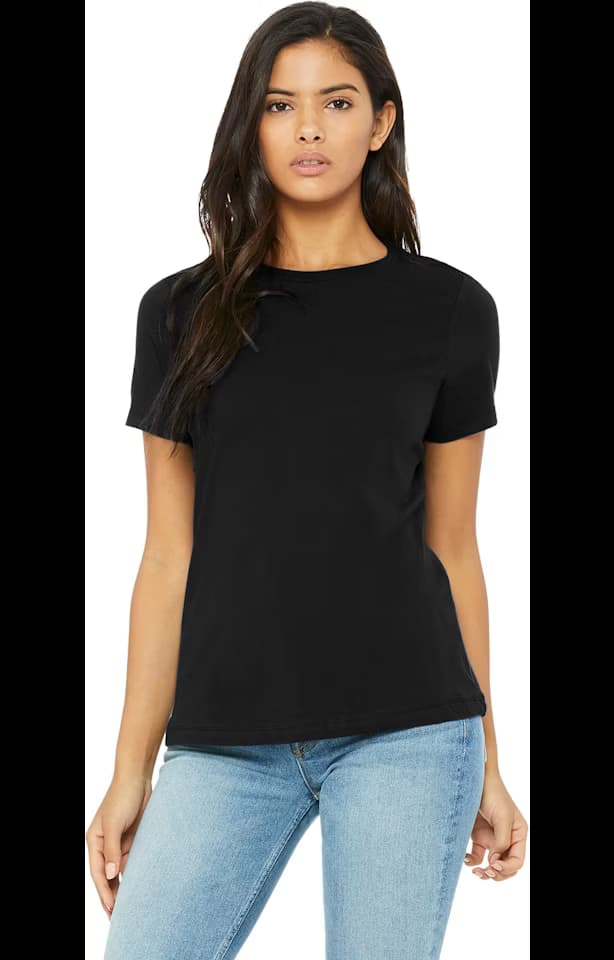 Bella + Canvas B6400 — Women's Relaxed Jersey Short-Sleeve T-Shirt